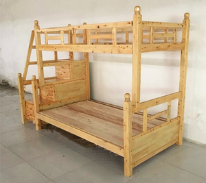重庆上下床 两层床 实木床 高低床 柏木 无污染  双层床 双人床