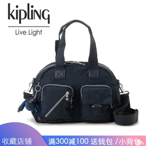 正品Kipling单肩包凯浦林手提包休闲大号斜挎包经典猴子包K13636