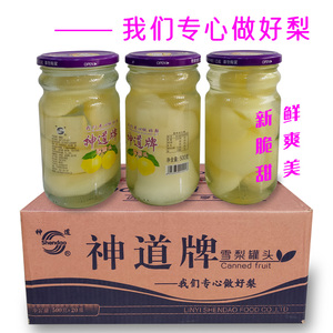 安庆神道牌罐头梨子水500克雪花梨新鲜水果甘甜味美儿童老人零食