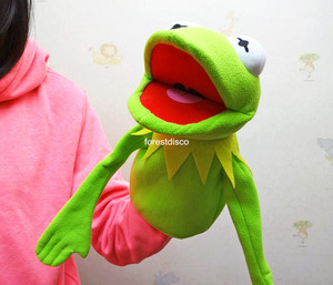 科米蛙手偶公仔玩偶毛绒玩具多种造型科密特青蛙潮蛙KermitFrog