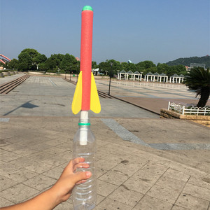 小学生科技小制作小发明 DIY空气火箭自制喷气式航模stem科学实验