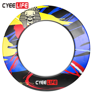 CyeeLife沓星 18寸专业飞镖盘保护 墙板壁保护盘PU护圈硬麻靶配件