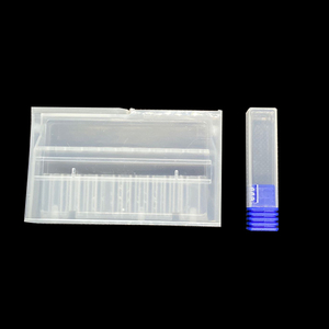 PCB钻头铣刀包装盒 3.175mm10支装盒 微型刀具塑料盒3D打印机配件
