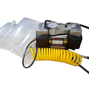 充气泵家用小型220v冲气机双缸打气机垫运输包装气泡袋汽车胎篮球