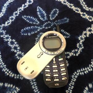 二手Motorola/摩托罗拉 V70经典旋转收藏级原装行货怀旧手机