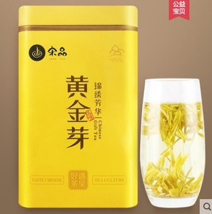 2023新茶 宋品安吉黄金芽特级茶叶高山绿茶原产安吉正宗白茶100克