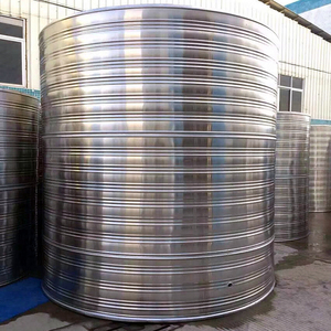 不锈钢水塔5立方空气能保温储水罐10吨消防水箱30T户外太阳能蓄水