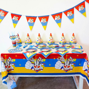 奥特曼咸蛋超人气球装饰儿童男孩生日场景布置蛋糕甜品插牌桌布帽