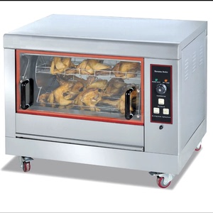 EB-266/GB-366台式自动旋转商用电热烤鸡鸭炉 大型烤鹅烤禽箱