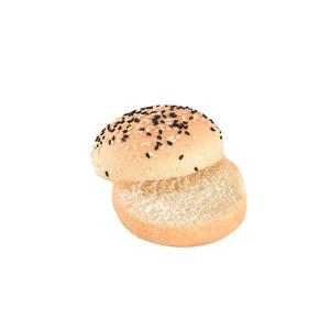 贝可士MiNi彩虹Q堡迷你小汉堡面包胚马卡龙食品高颜值餐包192个装