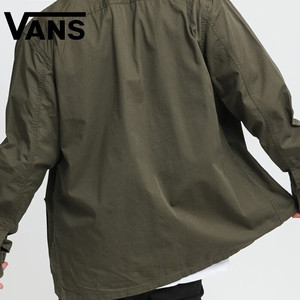 vans 范斯秋季男子工装夹克外套长袖衬衫VN0A5469K