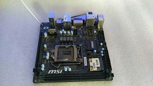 微星B85I MS-7851 DDR3内存 1150接口 B85独显 全固态迷你ITX小板