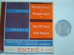 格里格-皮尔金特组曲-挪威-亨利舞曲-威尔士狂想曲 黑胶LP唱片 52