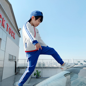 男童春装套装洋气2019新款韩版儿童运动男孩帅气…