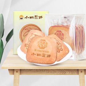 台湾小林煎饼装薄脆鸡蛋煎饼吉祥椰子口味饼干小吃小包装115g*5盒