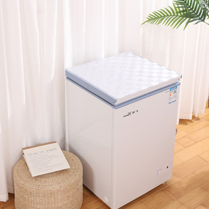 冰箱防尘盖布洗衣机保护罩双开门冰箱罩盖巾冰柜床头柜pvc桌布