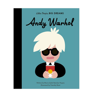 【现货】安迪·沃霍尔Andy Warhol 3-6岁儿童艺术建筑启蒙彩图教育绘本 英文原版 早教激发职业发展书籍进口
