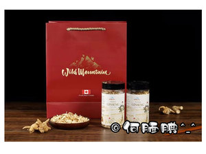 准国现 wild mountain 加拿大西洋花旗参碎115g瓶装 多买多减！