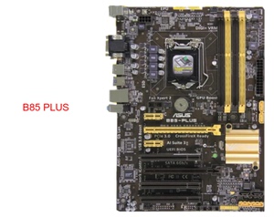 华硕B85 PLUS Z87 PRO  Z87 PLUS Z87-K -A 主板 全固态DDR3 游戏
