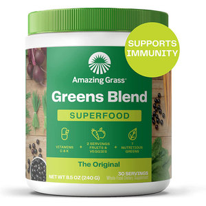 美国直邮Amazing Grass Greens Blend Superfood消化酶 原味240g