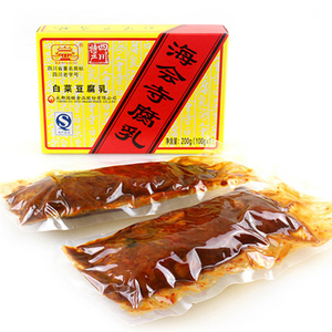四川成都特产海会寺白菜豆腐乳200g*5盒 下饭拌面菜