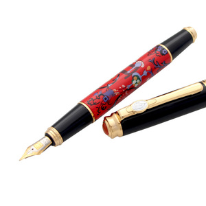上海艺想代表作品 978卢浮宫印象情红练字钢笔送礼开学生日礼物