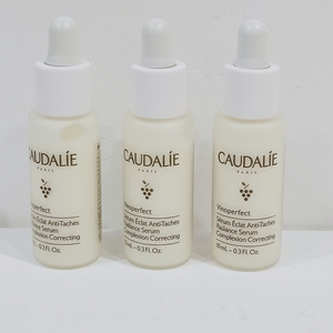 现货Caudalie欧缇丽臻美葡萄籽美白淡斑精华液小奶瓶10ml*3共30ml