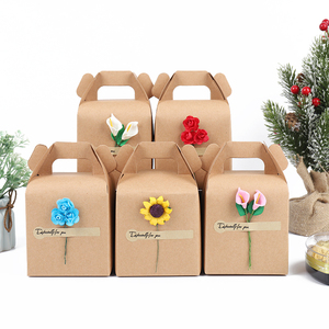 10个装苹果盒创意牛皮纸平安果包装盒子520节礼物袋礼物包装纸盒