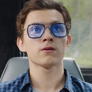 英雄远征钢铁侠托尼斯塔克小蜘蛛侠同款眼镜男墨镜近视太阳镜变色