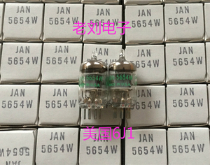 《精细配对》美国JAN 5654W 电子管 升级6J1 6AK5 EF95。