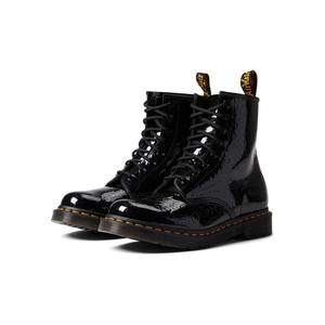 DR MARTENS 1460 黑色光面漆皮马丁靴女士时尚经典专柜休闲靴代购