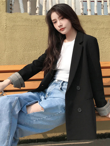 2021春秋小西装外套女韩版英伦风网红设计感西服套装女士气质上衣