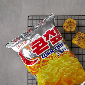 韩国进口克丽安CROWN可瑞安膨化玉米片70g办公休闲食品儿童零食