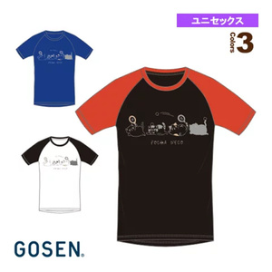 23年新款日本正品GOSEN高神男女款羽毛球服网球短袖T恤速干文化衫