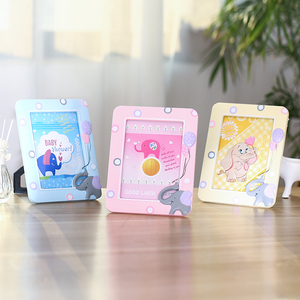 韩版儿童可爱7寸相片框卡通创意七寸相框摆台宝宝个性塑料像框