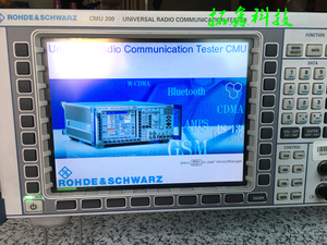 R&S CMU200综合测试仪 频谱分析仪 信号源 功率计 综测  追踪干扰