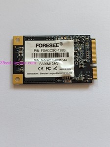 全新 江波龙 FORESEE MSATA 120G 64G 128G 256G SSD 固态硬盘 24