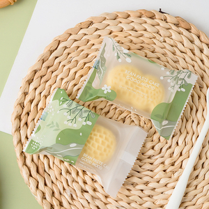 绿豆糕包装袋透明机封袋含托带托凤梨酥包装盒子空盒糕点烘焙包装