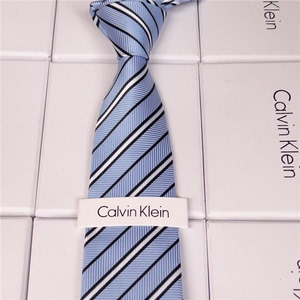 包邮新款CK领带男士商务正装职业休闲真丝桑蚕丝领带礼盒装