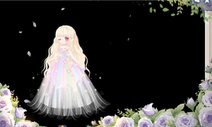 奥比岛绝版王妃盛婚玫瑰花 魔力时装 人气框 升值中