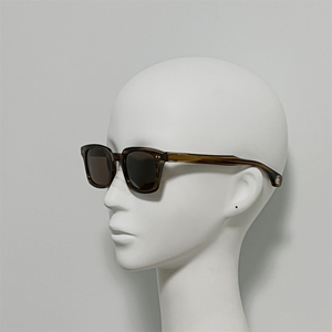BK样品10-3 日裔设计师复杂款意产订制板材太阳镜墨镜眼镜 框中框