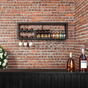 欧式红酒杯架创意高脚杯架倒挂家用客厅酒吧吧台上墙红酒架酒杯架