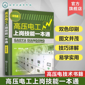 高压电工上岗技能一本通 高电压技术书籍 电工自学书籍手册 高压电工常用操作项目 高压电气设备基础操作知识教材