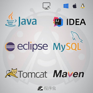 程序虫 java远程安装环境配置jdk/eclipse/mysql/tomcat/maven