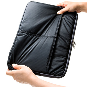 日本SANWA电脑包内胆包便携笔记本包过胶尼龙耐用a4资料袋数码收纳包13.3手提15.6小米13男戴尔mac华为保护套