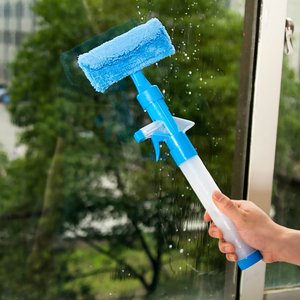 可喷水双面擦玻璃清洁工具多功能洗擦窗户刮玻璃器玻璃刮擦窗刷子