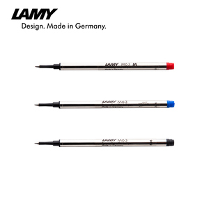 LAMY凌美宝珠笔笔芯 官方旗舰店M63中性水笔芯配件签字笔适用0.5mm/0.7mm黑色蓝色一次性替换装