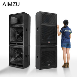 AIMZU专业双18寸子弹头远程音箱婚庆户外演出广场舞台全频音响