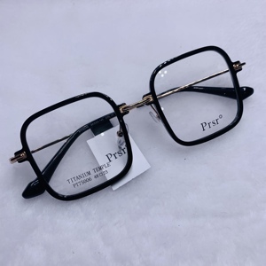 PRSR帕莎镜框PT75006超轻钛合金女士时尚百搭全框眼镜架可配近视0