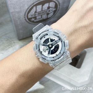 香港直邮卡西欧G-GSHOCK女表40周年防震抗磁防水GMA-S114RX-7A